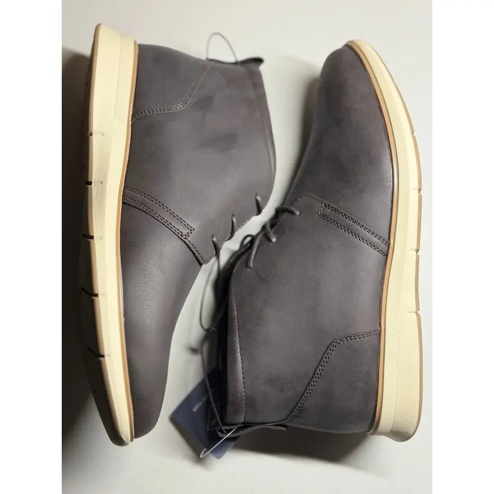 NEW! St. John's Bay Mills Mens Flat Heel Chukka Boots Size 9.5M Brown